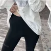 Женские дизайнеры йога -леггинсы брюки высокая талия выравнивать спортивные спортзал сексуальная одежда для леггинга эластичная фитнес