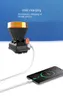 Draagbare krachtige USB -oplaadbare LED -koplamp Hoofdlamp voor vissenkamperen Outdoor Adventure