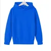 Felpe con cappuccio da uomo Felpe Cappotto infantile Moda Bambini Ragazzi Primavera Autunno Ragazze Casual Felpa tinta unita per bambini TopMen's