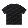 22SS män kvinnor designers t-shirts tee nylon pocket triangel kort hylsa besättning hals streetwear svart xinxinbuy s-2xl289n