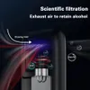 Nouveau test d'alcoolisme portable testeur d'haleine d'alcool sans contact avec écran d'affichage numérique analyseur d'alcootest rechargeable USB haute précision