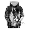 Sweats à capuche pour hommes Sweatshirts Mode Femmes / Hommes Impression 3D Lacrimosa Band Hooded Harajuku Hoodie Tops Vêtements K02Men Rowe22