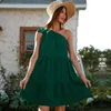 Maternity Dress Women's Pregnant Sexy Solid Ruffles Dress Summer Maternity Photography Props Elegant Dress Skirt Vestido Clothes G220309