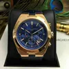 Vacherosn Superclone 5500v Constans Overeas Watch Designer Automatisk mekanisk transparent herrklocka Fashion High-end mångsidig N9SG