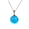 12 pezzi in resina trasparente rould palla blu cielo bianco cloud coglione a ciondolo a ciondolo per regali di gioielli da ragazza