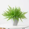 Decorative Flowers & Wreaths 1pcs Water Grass Eucalyptus Plastic Artificial Plants Green Flower Plant Wedding Home Decoration Table DecorsDe