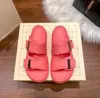 Hoogwaardige dames dikke zolen slippers vaste kleur eenvoudige zacht rubberen sandaal dames comfort waterdichte flip-flops zand strandschoen vrije tijd