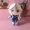 Anime Genshin Impact Cosplay Plushie Yelan Yoimiya Eula Ningguang Fischl Heizou Mona Soft Kawaii Doll 20cm Fans Gift Y220729
