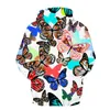 Herren Hoodies Herren Sweatshirts Cartoon Schmetterling gedruckt Herbst 3D Rei￟verschluss M￤nner/Frauen Sweatshirt Hoody Outwear Hochqualit￤t Herren
