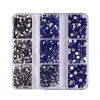 DIY Nail Art Decorations Nails Fakes Teenitor Professional Decoration with Gems for Foil Glitters For Hand Beauty