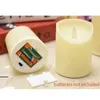 3PCS/SET LED LED Flameless Candle Fake Candles 12 farbenfroh
