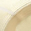 Berets Big Brim Bow Knitted Straw Hat For Women Men Summer Outdoor Sun Protection Beach Casual Wild Foldable Fisherman's HatBerets Davi2