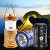 Rechargeable Solar LED Camping Lantern & Portable Outdoor Survival Ultra Bright Lamp for Fishing Emergency Hurricanes Hiking Hunting Storm