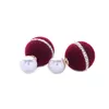 Studfärger Sweet Acrylic Pearl Pom Ball dubbel sidorören Partihandel Fashion Piercing Brincosstud Kirs22