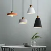 Hängslampor loftstilbelysning minimalistisk modern hängande tak e27 lampskärmsdekor restaurang ljusarmaturer inomhus belysningspendant