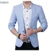 FGKKS Brand Men Blazer Wedding Suits Men Suits Formal Tuxedo Slim Fit Meeting Dress Groom Suit Costume Homme 201104