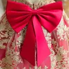 Girl's Dresses Wedding Party Princess Dress For Flower Girls Baby Girl 1st Birthday Red Ball Gown 0-24M Infant Bowknot Christmas Fluffy Cost