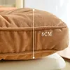 Cushion/Decorative Pillow Solid Color Corduroy Chair Seat Cushion Soft Back Pad Floor Decorative Sofa Office Sit