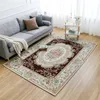 Tappeti Tappeto vintage Tacchino Tapis Salon Per la casa Camera da letto Pavimento Europa Tappeto in tessuto jacquard lavabile di lusso Tappeto persiano in cotoneTappeti