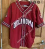 NCAA OKLAHOMA OU Costura de beisebol da faculdade 21 Brady Harlan 16 Hudson Polk 2 Trent Brown 39 Braxton Bohrofen Jason Ruffcorn Wyatt Olds Braden Carmichael Jersey