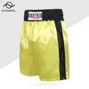 Pantalones cortos para hombres Hombres Mujeres Muay Thai Satin Poliéster Transpirable Kickboxing Pantalones Artes marciales Bjj Grappling Sanda Fight WearMen's