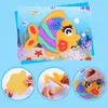 Kids DIY Cartoon Animal 3D EVA Espuma adesiva Puzzle Puzzle Handmade Aprendizagem Early Toys Educacional para Crianças Criação Presente 220815