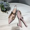 Designers Fashion Trends Womens Pointed Toe Horsebit Flats Sandals Sheepskin Lining Classic Copper Metal Hardware Celebrity Shoes 35-40