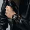 Armbanduhren GATTI Top Craft Uhr Kohlefaser Herren Hohl Automatik Mechanisch Nische Licht Luxus Sport - SkullArmbanduhren Hect22