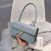 Akşam çantaları Fransız niş çantası kadınlar 2021 yeni moda dokusu taşınabilir küçük kare çanta çok yönlü basit bir omuz altı koltuk çantası 220606