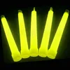 15pcs Glow Sticks 6 Ultra Bright Bright Stick Partido Militar de Camping Luzes de Emergência Luzes Química Fluorescente Grlowstick Para Pesca 220527