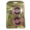 Faux cils naturels 3D en vison, Extension de maquillage douce, brosse avec pince à épiler sirène, 6677700