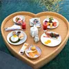 Camp Furniture Bali B & Swimming Pool Floating Tray Breakfast Afternoon Tea Dinner Plate El Rattan Basket339x