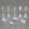 Glazen Waterpijpen Down Stem Pijp Adapter 18mm Male naar 14mm Female Reducer Connector Spleet Diffuser voor Glas bongs Quartz Banger Nail