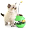 猫のおもちゃ漏れボールセルフプレイタンブラースイングフィーダーキャットスティック子猫パズルインタラクティブフード漏れおもちゃペット製品220510
