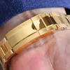 Automatische mechanische herenhorloges 40 mm roestvrijstalen band Keramische rand Montre De Luxe polshorloge Waterdichte vouwgesp
