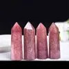 lucky crystal High grade natural gemstones crystals column natural energy columns calms fear and fortune Seven Star array ferry