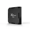 USA 10PCSロットX96 Max Plus Ultra Android 11.0 TV Box Amlogic S905X4 100M 2.4G 5GデュアルWiFi BTからの船