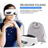 アイマッサージャー圧力療法Bluetooth Elech Eyes Mask Maskage Vibration加熱空気圧ビューティーアイズケアツールドロップシップ220514