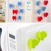 Butterfly Shaped Silicone Anti-scald Devices Fridge Magnet Kitchen Tool Insulation Plate Clamp Kichen tools CCE13930