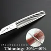 6/6.5 pulgadas 440C Tijeras para adelgazar el cabello de alta gama Profesional Peluquería Peluquería Dientes Cizallas Kits 220317