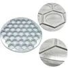 Ferramentas de massa de assadeira Dumplings fabricantes de molde Ravioli Kitchen Gadget Diy 37 Buracos Rolando
