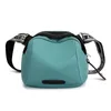 3pcs Stuff Sacks Women Nylon Plain Large Capacity Shell Shaped Crossbody Bags Mix Color