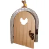 Кошачья мышь Джеррис Домашний Дверной Дверей Защита крышка настенные наклейки Переключатель 3D Мультфильм Симпатичная фигура Аниме декора