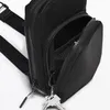 Ll utomhuspåsar crossbody väska gym elastisk justerbar rem dragkedja axelbälten fanny pack vita svarta färger 2l9673036