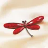 Pins Brooches SHARPPIN Rhinestone Dragonfly For Women Animal Scarf Clips Men Party Brooch Pin Jewelry Kirk22