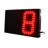 Relojes de pared 6 '' LED grande Temporizador de cuenta regresiva Segundos digitales Cuenta regresiva / ascendente 99 Horse Bike RacingWall
