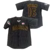 Camisetas masculinas Béisbol Japón 16 Ohtani Autor Sportswear Bordado de costura de hip-hop negro Cultura callejera 2022 Summermen's Men'smen's