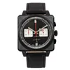 Top VK Chronograph Quartz Watch for Mens Watches Designer ze stali nierdzewnej Wristwatch Square Sports WristWatches Man Clock Relogio Montre de Luxe