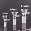 High Quality Glass Bowl for Hookah 10mm 14mm 18mm Male Joint Clear Funnel Bowls Smoking Piece Tool for Tobacco Bong Oil Dab Rig Burning