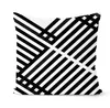 クッション/装飾枕ブランドシンプルブラックホワイトジオメトリクッションケースモダンノルディック装飾枕リビングルームソファソファ枕